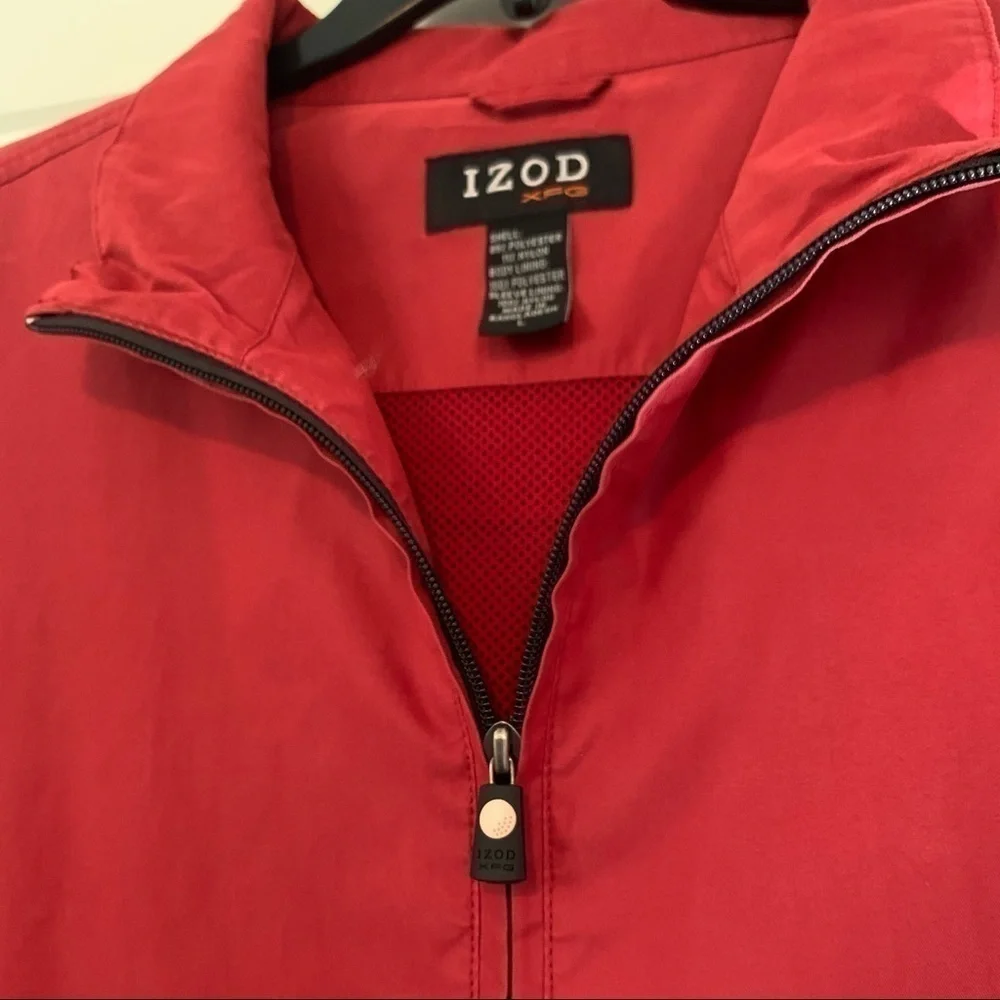 IZOD XFG men’s golf pullover 1/4 zip jacket large